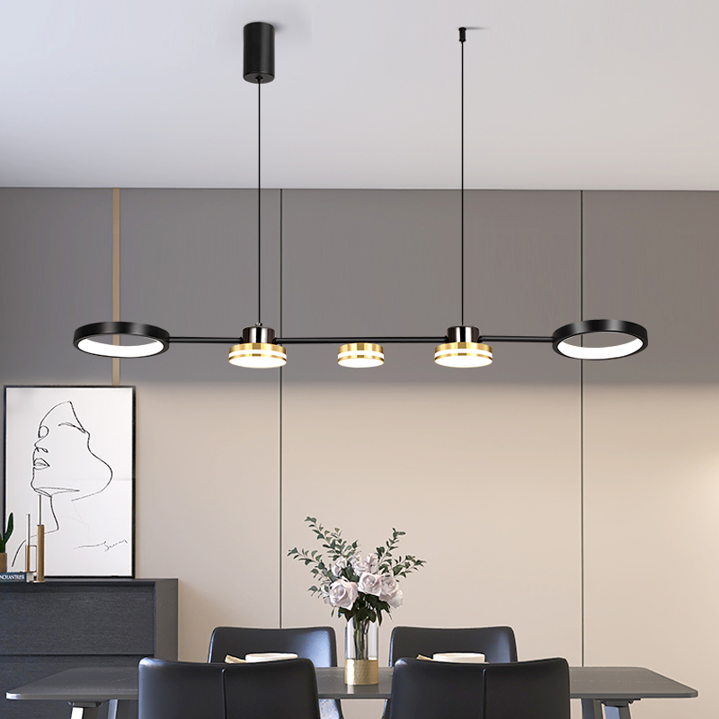 Commercial Kitchen Island - Anhänger Lichter Moderne Tisch LED Lange