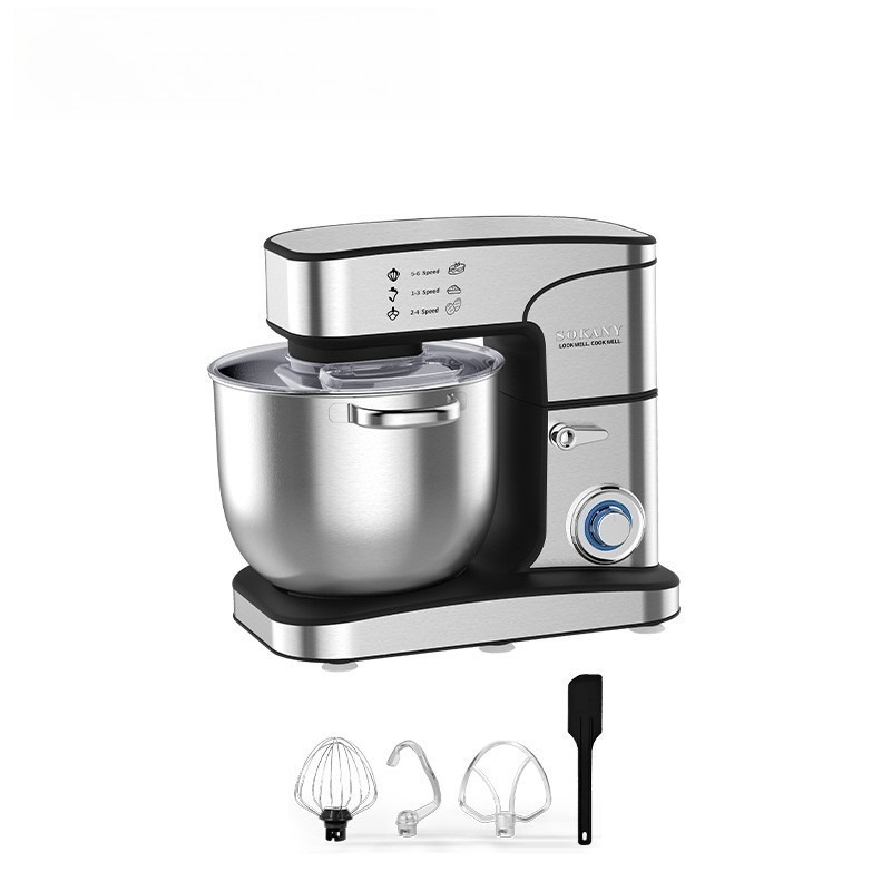 Commercial Kitchen Aid Stand Mixer - Teigkneter 18L, Edelstahl-Standmixer für den Heim-