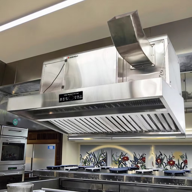 Commercial Kitchen Exhaust Cleaning - Kommerzielle Anpassbare Edelstahl-Dunstabzugshaube für Großküchen, Leicht