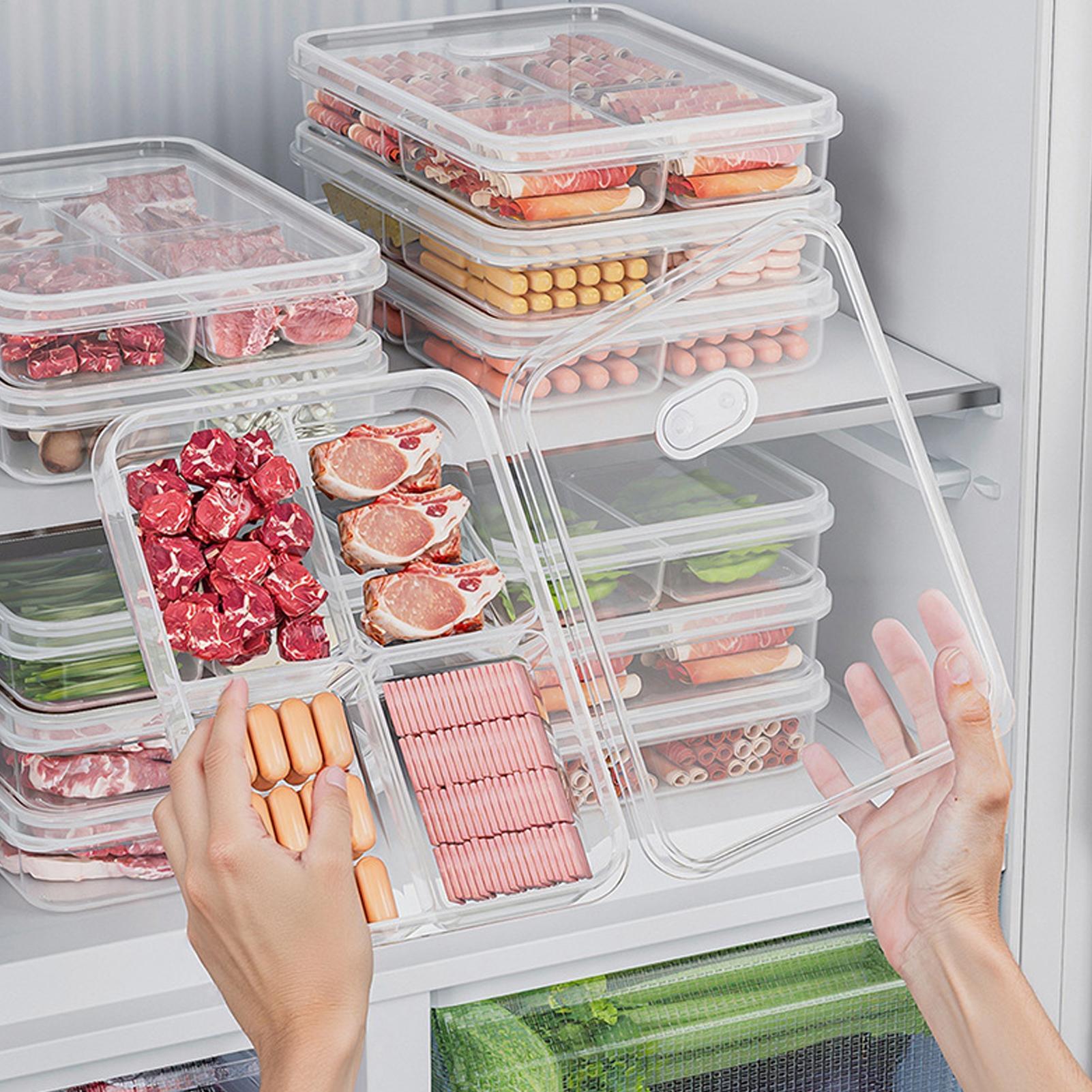 Commercial Kitchen Utensil Organizer - 1 Stück Kühlschrank-Aufbewahrungsbox für Fleisch und