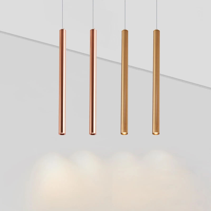 Commercial Kitchen Island - NEUE LED Anhänger Lange Röhre Silber