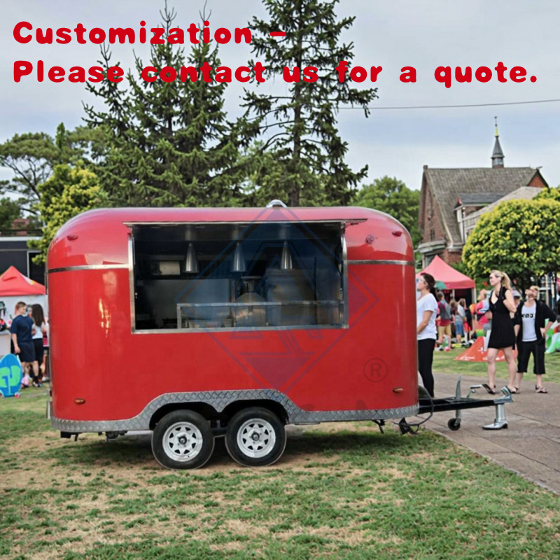 Commercial Kitchen Trailer - Custom.Großer Lebensmittelanhänger, komplette Küche, Café, Pizza,