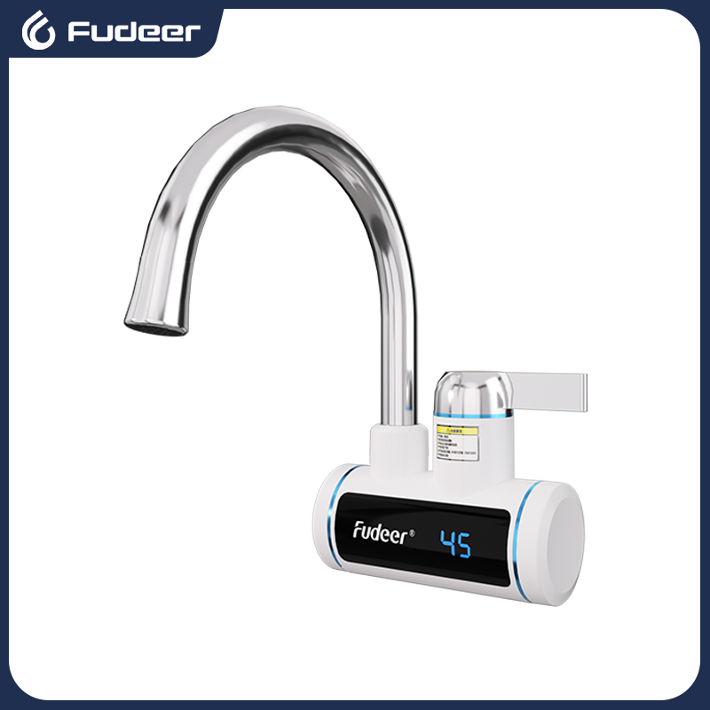 Commercial Kitchen Mixer - Fudeer Elektrischer Warmwasserbereiter, 220 V, Küchenarmatur,