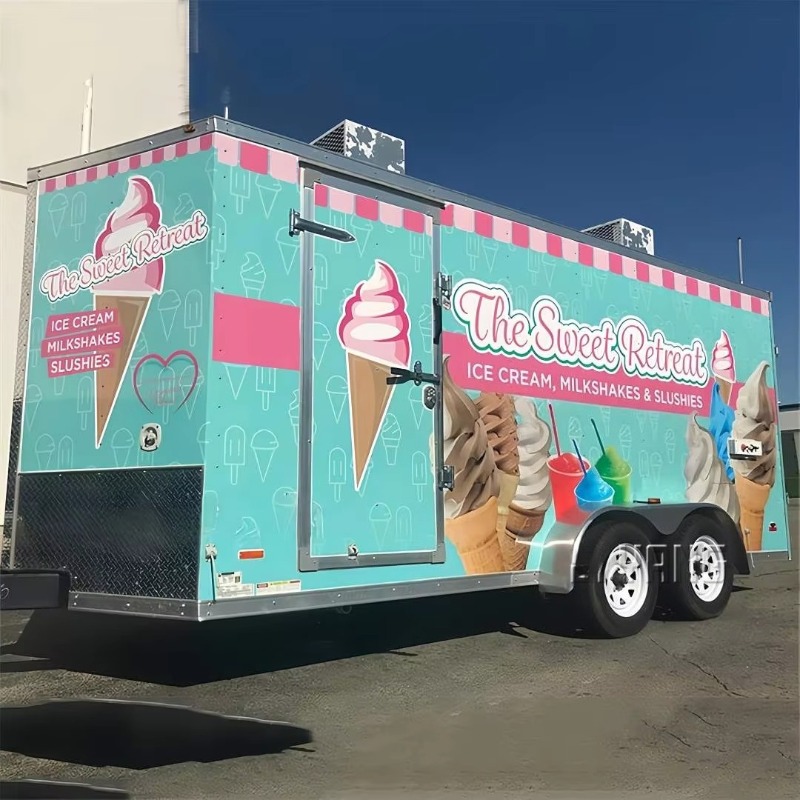 USA-zugelassener, maßgeschneid – Commercial Kitchen Trailer Bewertung und Preis