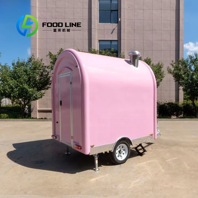 Maßgefertigter Vintage Pink Mi – Commercial Kitchen Trailer Bewertung und Preis