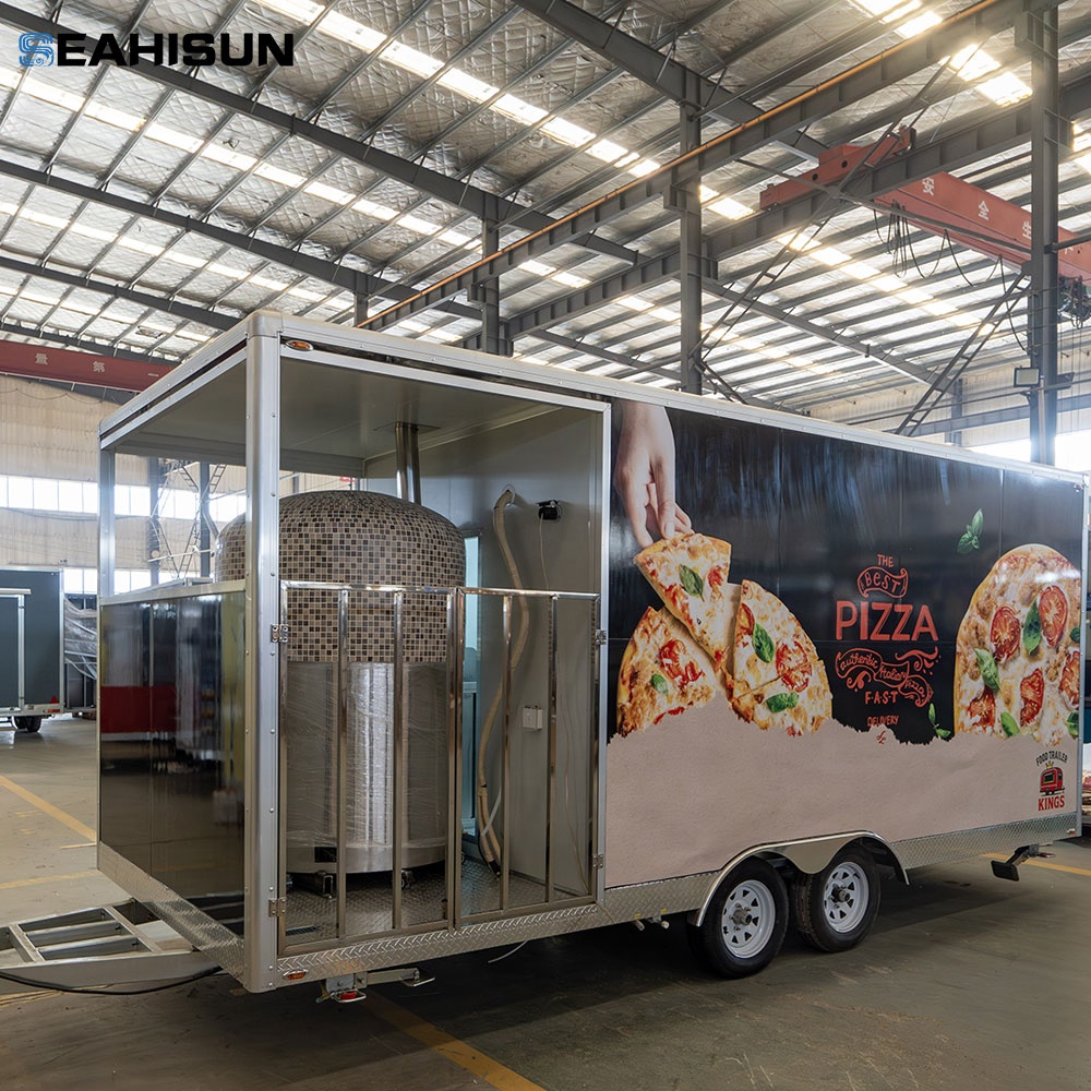 Kommerzieller Pizza-Küchenanhä – Commercial Kitchen Trailer Bewertung und Preis