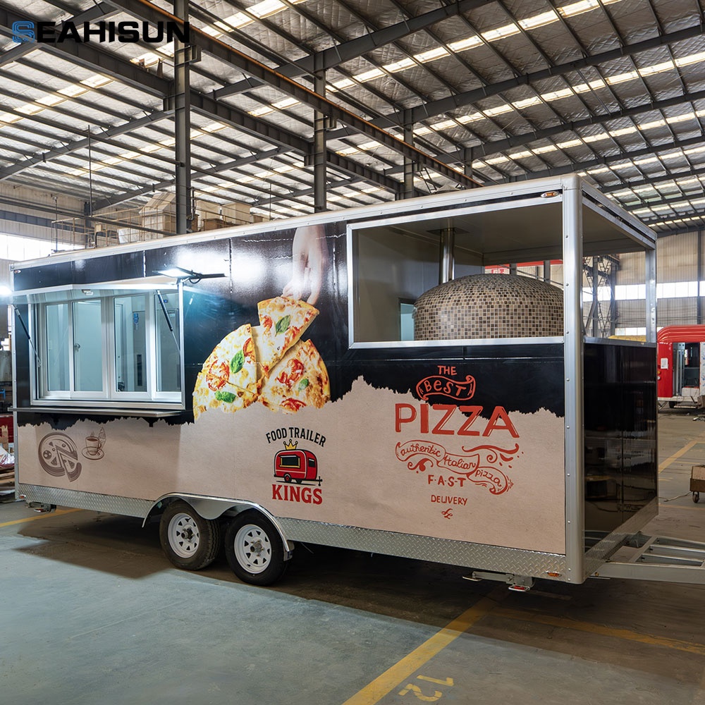 Kommerzieller Pizza-Küchenanhä – Commercial Kitchen Trailer Bewertung und Preis