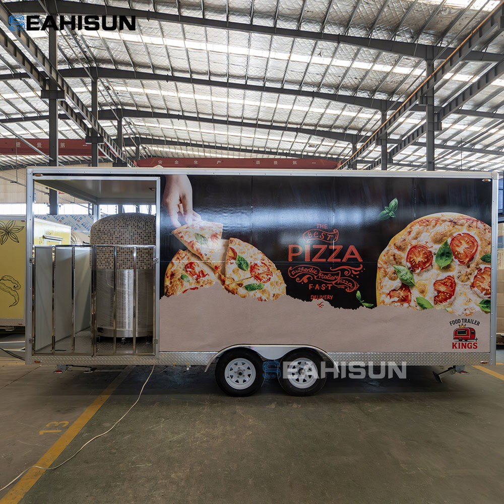Kommerzieller Pizza-Küchenanhä – Commercial Kitchen Trailer Bewertung und Preis