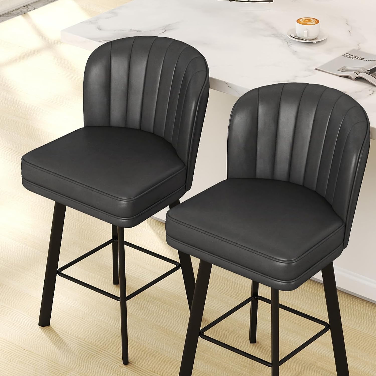 Moderne drehbare Barhocker in  – Commercial Kitchen Island Bewertung und Preis