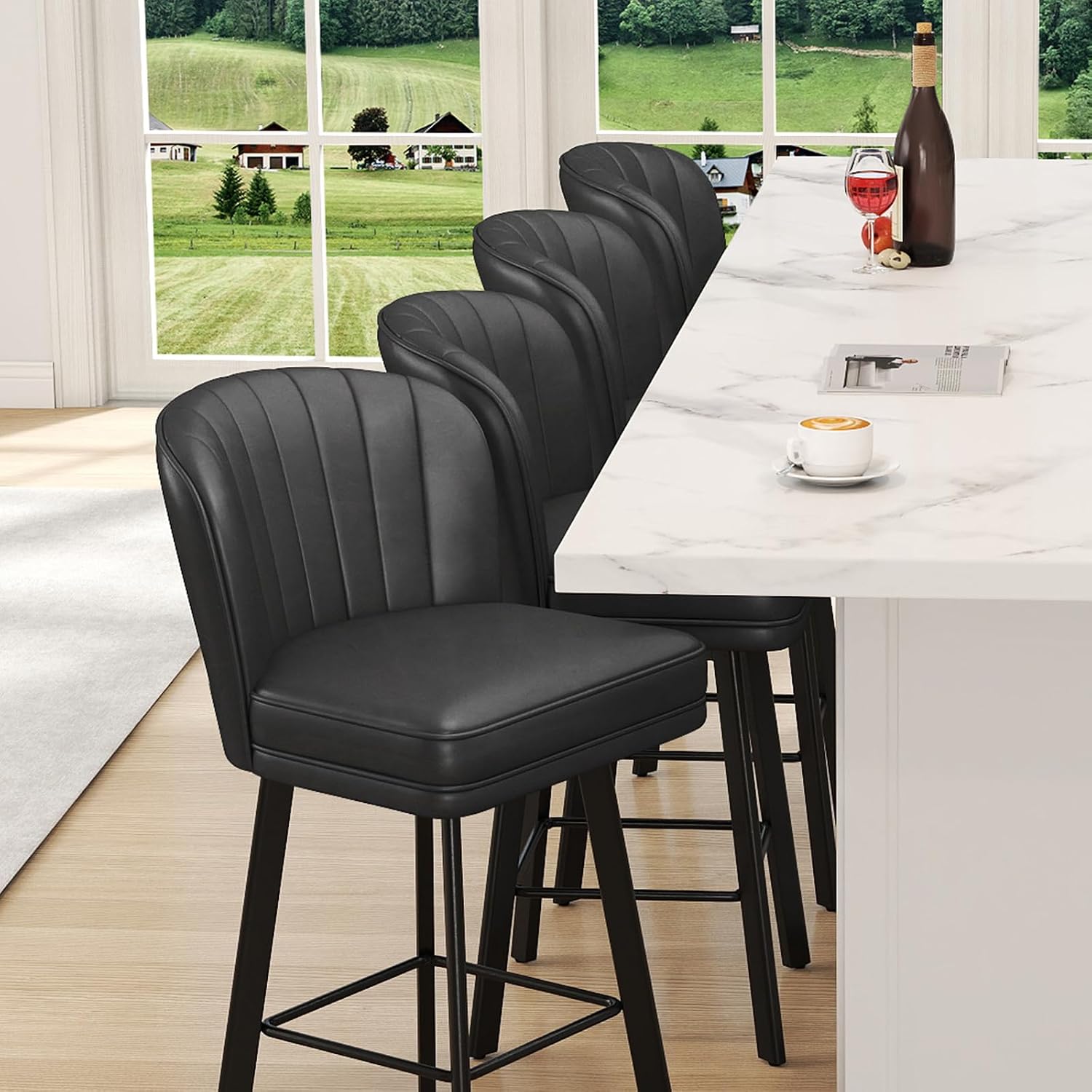 Moderne drehbare Barhocker in  – Commercial Kitchen Island Bewertung und Preis