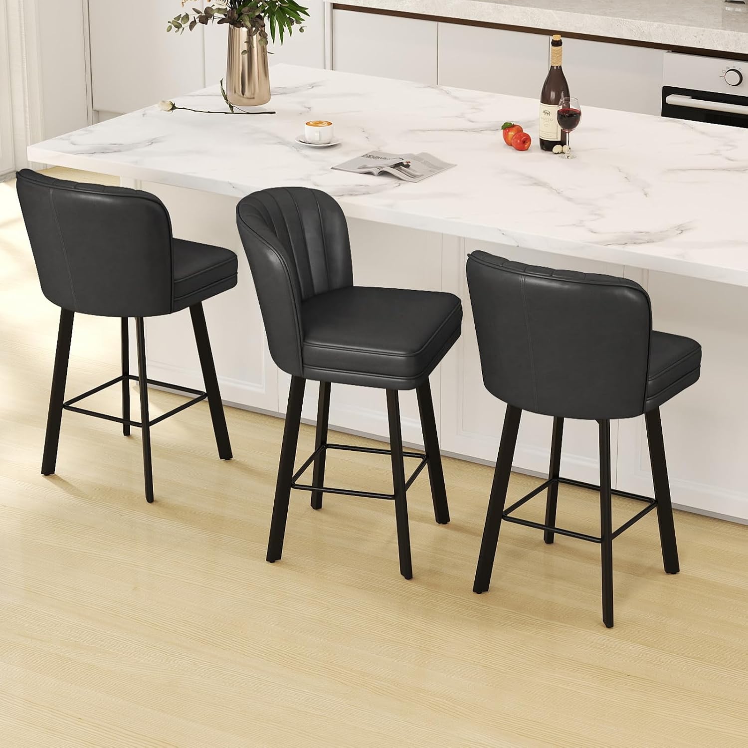 Moderne drehbare Barhocker in  – Commercial Kitchen Island Bewertung und Preis