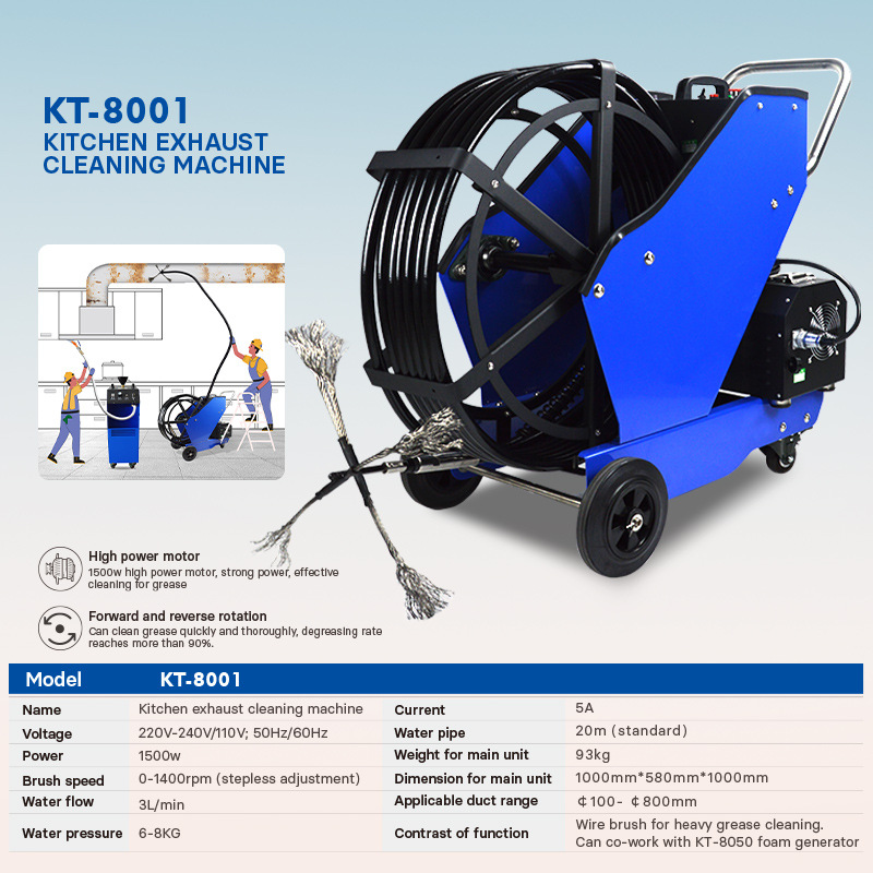 Spezielle Ölrohr-Reinigungsmas – Commercial Kitchen Exhaust Cleaning Bewertung und Preis