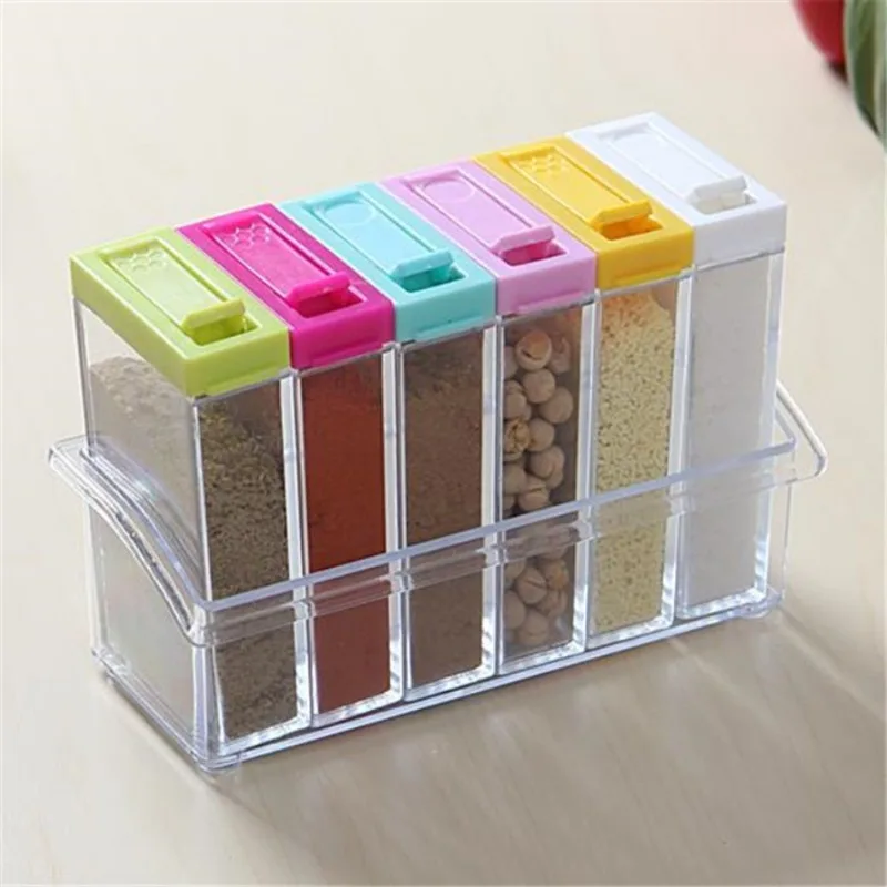 Transparente Gewürz-Gewürzbox  – Commercial Kitchen Utensil Organizer Bewertung und Preis
