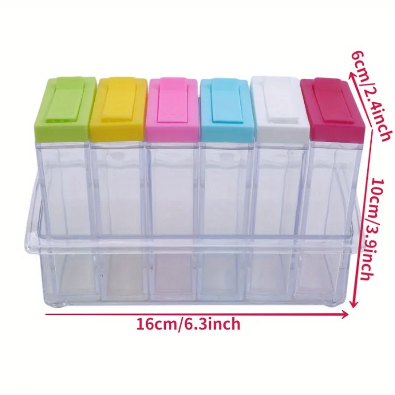 Transparente Gewürz-Gewürzbox  – Commercial Kitchen Utensil Organizer Bewertung und Preis
