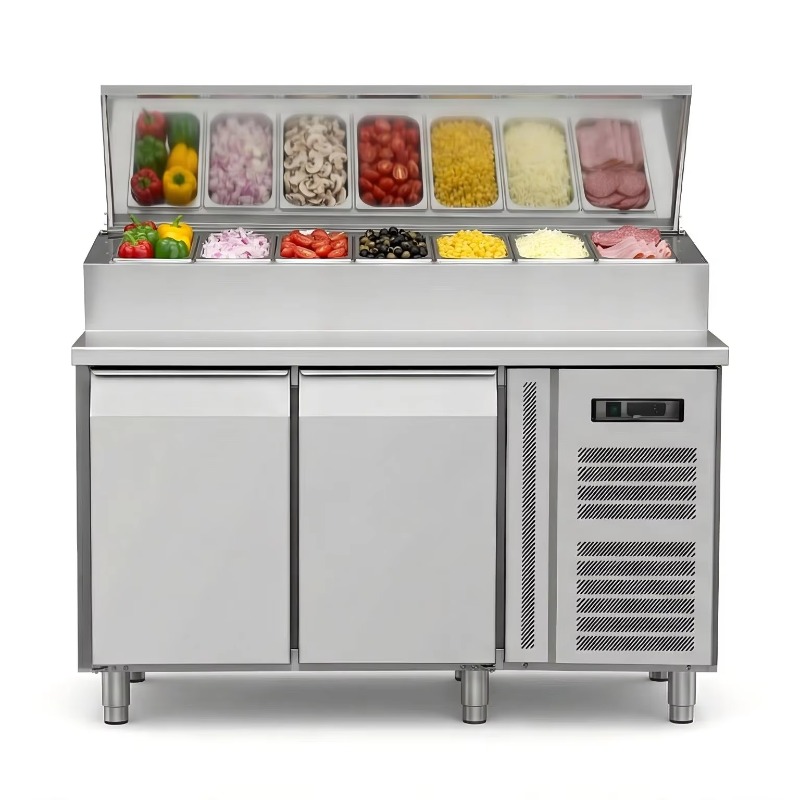 OEM Kühltheke Sandwich-Zuberei – Commercial Kitchen Tables Bewertung und Preis