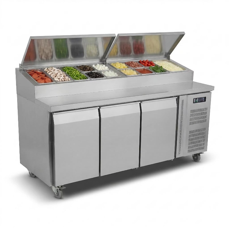 OEM Kühltheke Sandwich-Zuberei – Commercial Kitchen Tables Bewertung und Preis