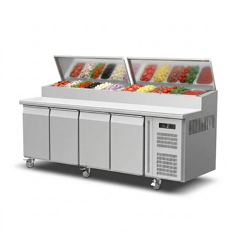 OEM Kühltheke Sandwich-Zuberei – Commercial Kitchen Tables Bewertung und Preis
