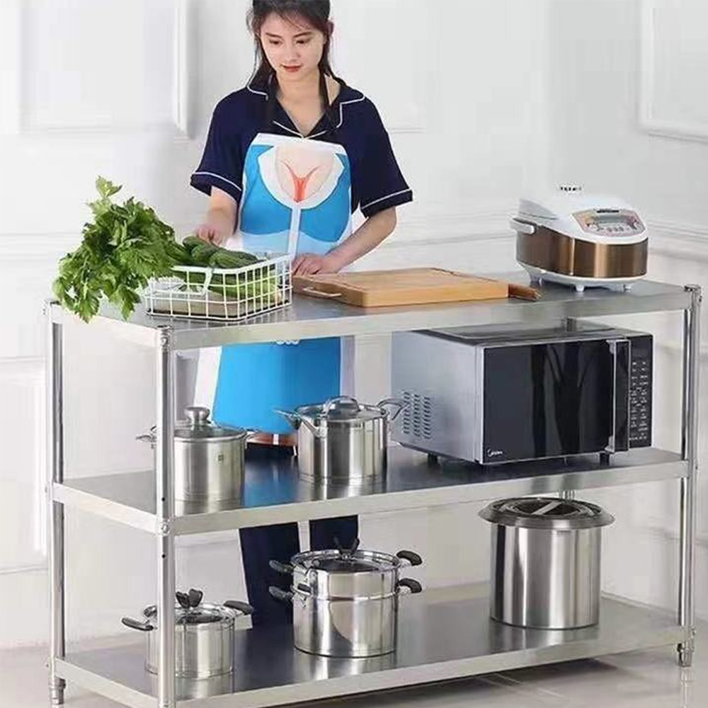 Edelstahlregal, Küchenlagerreg – Commercial Kitchen Tables Bewertung und Preis