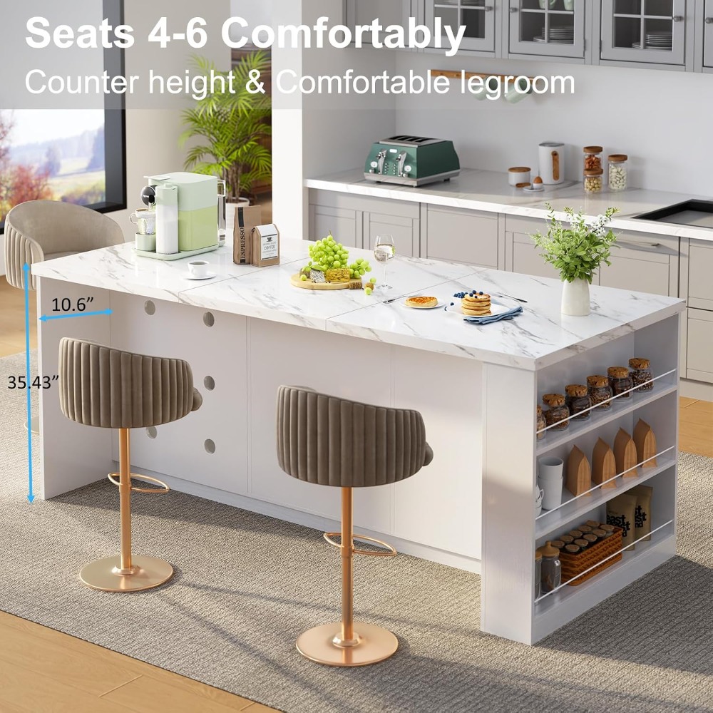 71 Zoll große Kücheninsel mit  – Commercial Kitchen Tables Bewertung und Preis