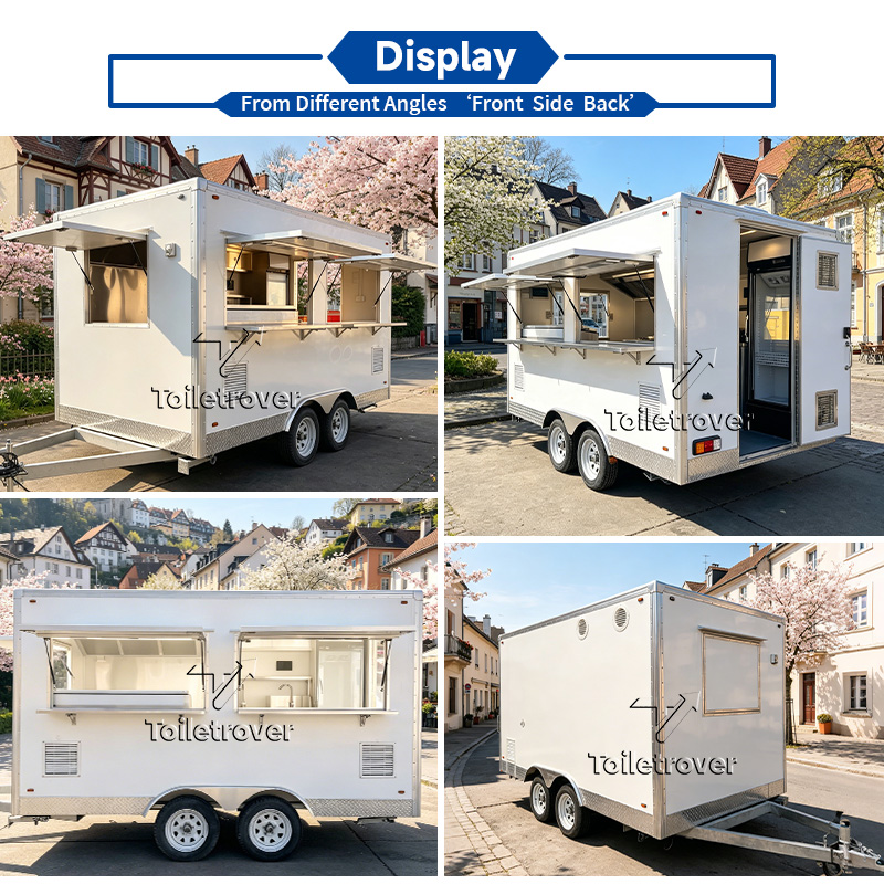 Anpassbarer Kommerzieller Mobi – Commercial Kitchen Trailer Bewertung und Preis