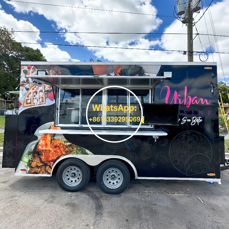 Mobiler Imbissanhänger, Fast-F – Commercial Kitchen Trailer Bewertung und Preis