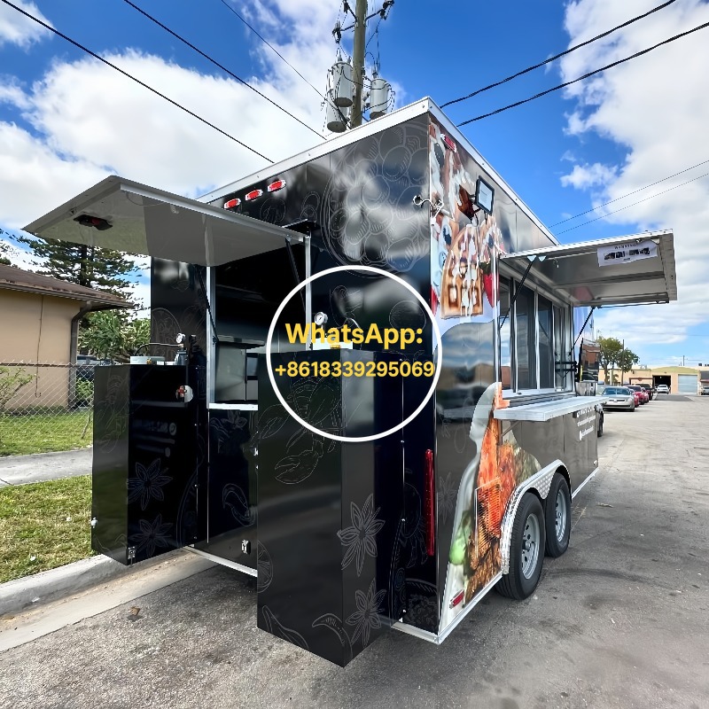 Mobiler Imbissanhänger, Fast-F – Commercial Kitchen Trailer Bewertung und Preis