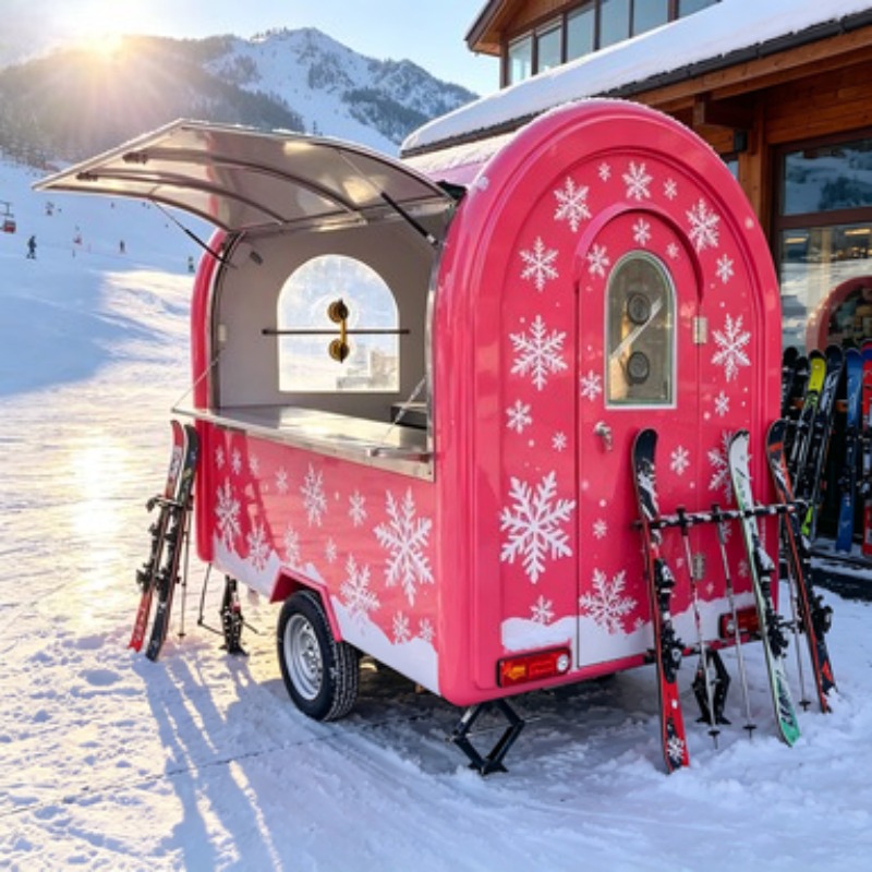 Hot Dog BBQ Mobiler Küchenanhä – Commercial Kitchen Trailer Bewertung und Preis