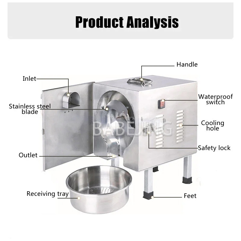 Elektrischer Mini-Lauchzerklei – Commercial Kitchen Appliances Bewertung und Preis
