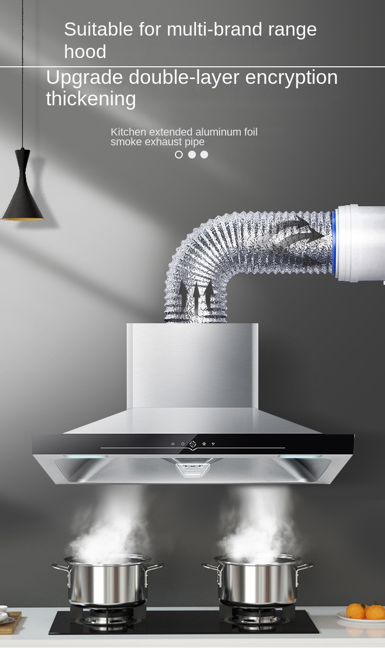 ∅ 125mm Aluminium folie Belüft – Commercial Kitchen Exhaust Bewertung und Preis
