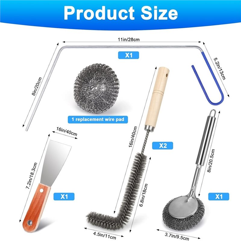ABUN-Fritteusen-Reinigungsbürs – Commercial Kitchen Deep Cleaning Bewertung und Preis
