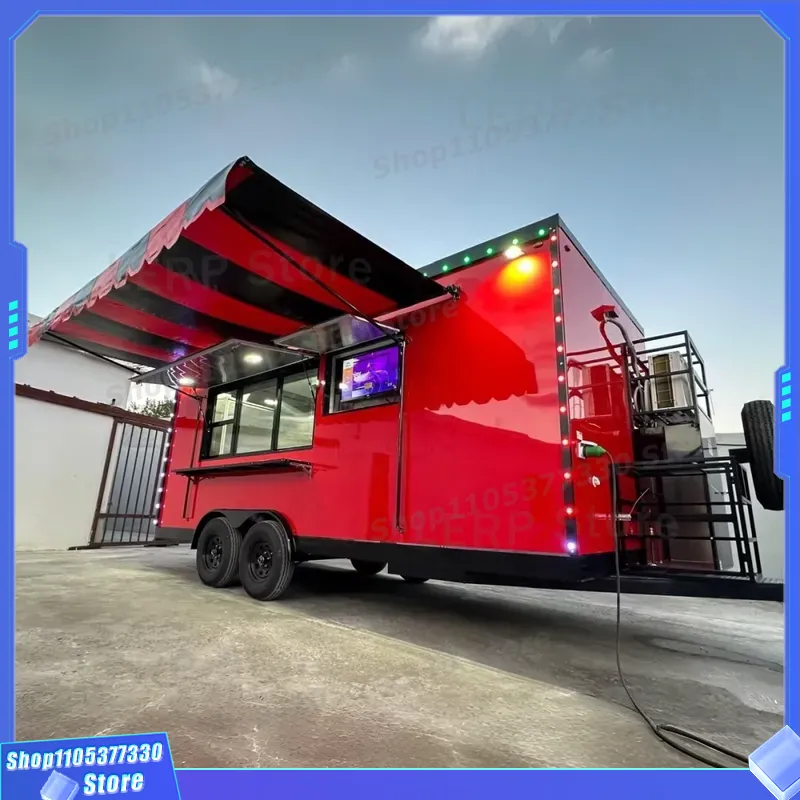 EPA-konformer mobiler Imbisswa – Commercial Kitchen Trailer Bewertung und Preis
