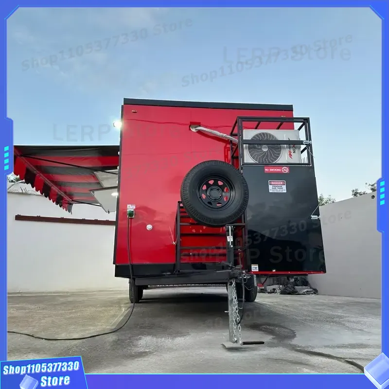 EPA-konformer mobiler Imbisswa – Commercial Kitchen Trailer Bewertung und Preis