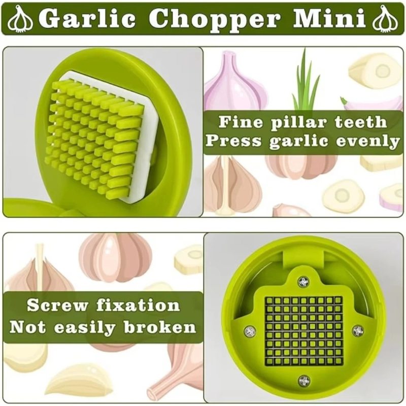 Knoblauchpresse und -zerkleine – Commercial Kitchen Utensil Organizer Bewertung und Preis