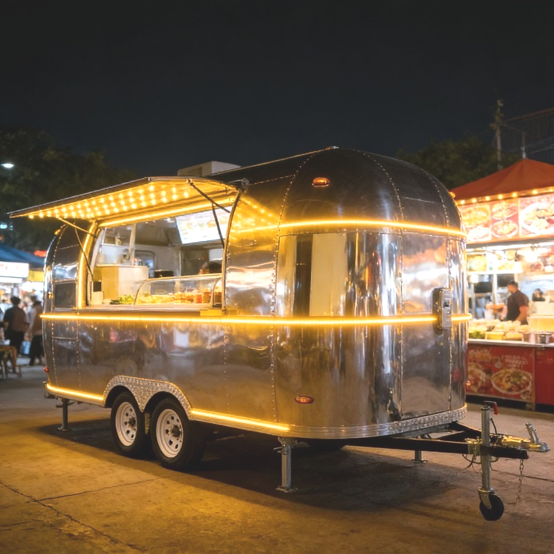 4WD Food-Trailer Voll Ausgesta – Commercial Kitchen Trailer Bewertung und Preis