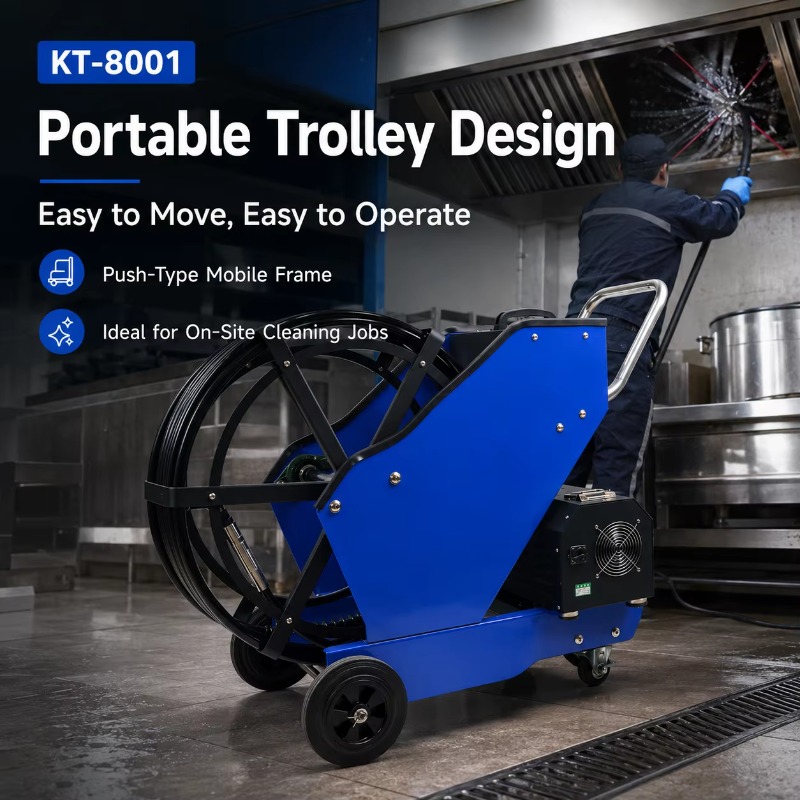 KT-8001 Gewerbliche Ölrauchkan – Commercial Kitchen Exhaust Cleaning Bewertung und Preis