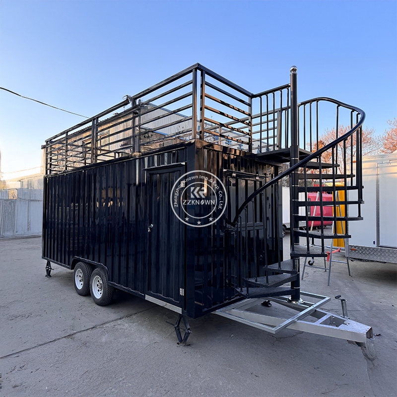 Erweiterbarer Food-Truck-Conta – Commercial Kitchen Trailer Bewertung und Preis
