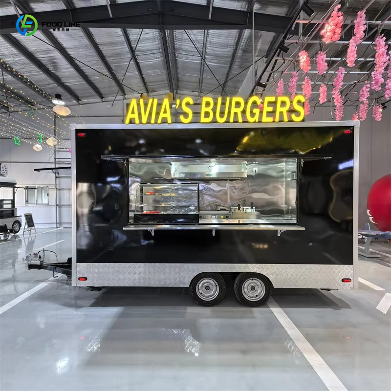 Mobiler Imbisswagen mit Edelst – Commercial Kitchen Trailer Bewertung und Preis