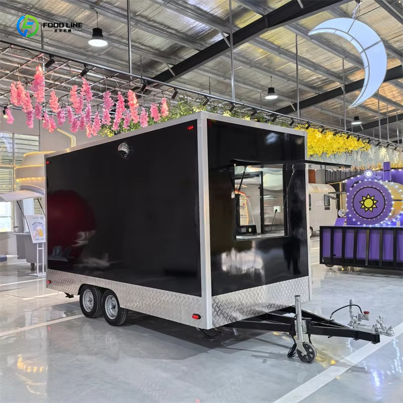 Mobiler Imbisswagen mit Edelst – Commercial Kitchen Trailer Bewertung und Preis