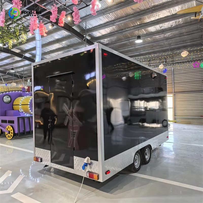 Mobiler Imbisswagen mit Edelst – Commercial Kitchen Trailer Bewertung und Preis