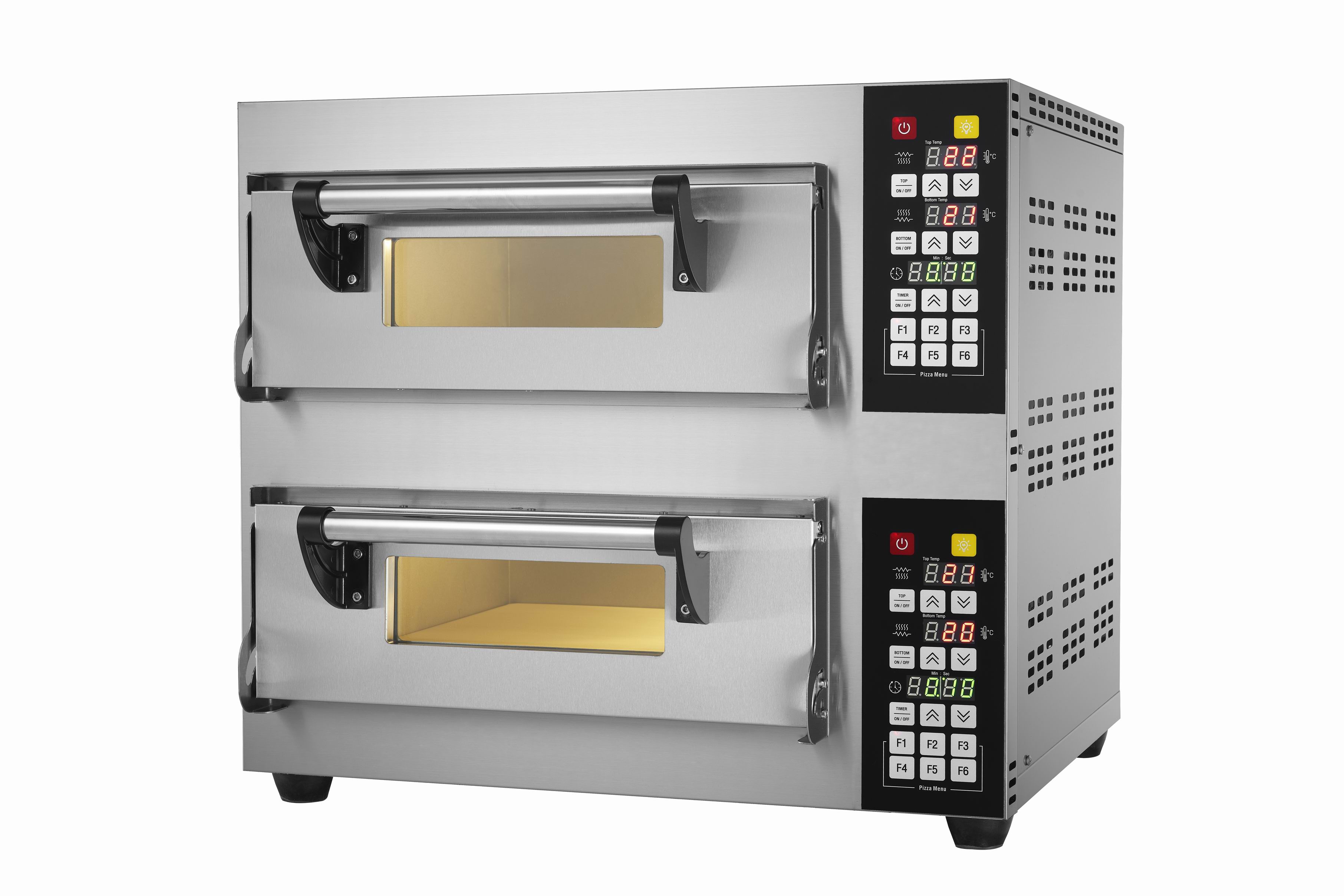 Einschichtiger Pizzaofen Doppe – Commercial Kitchen Oven Bewertung und Preis